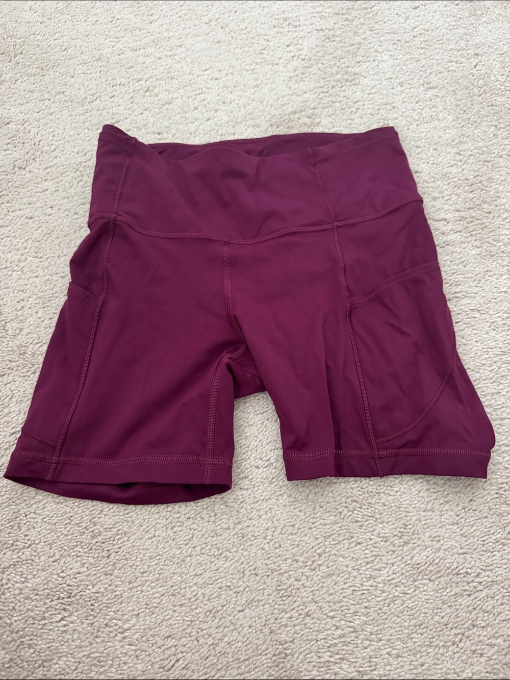 Lululemon Fast and free biker shorts 6”